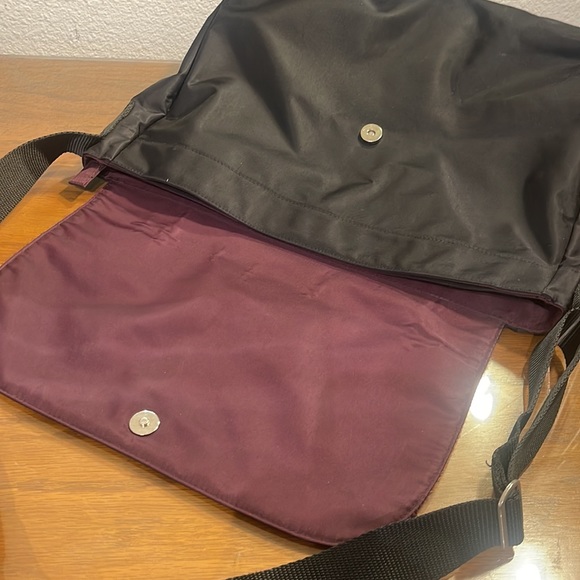 Esprit laptop/messenger bag - black/purple - Picture 12 of 13